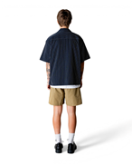 Woodbird Wang Shiko Shirt Dark Navy
