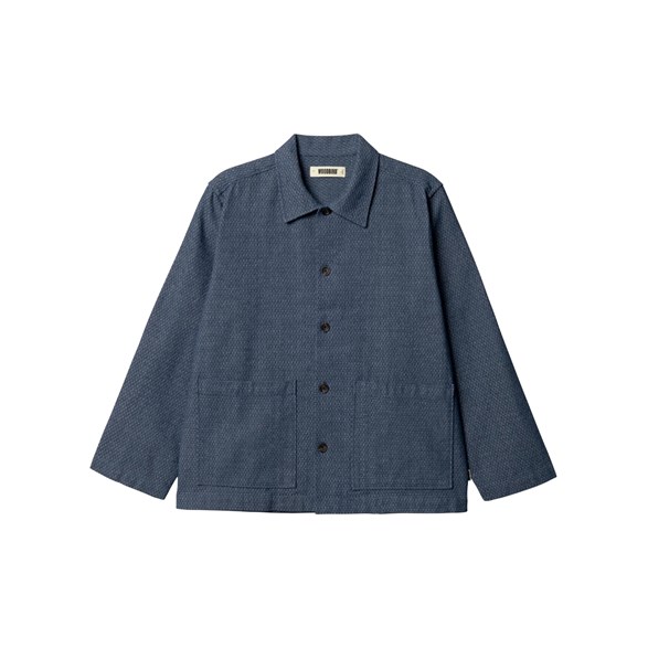 Woodbird Blade Needle Jacket Blue