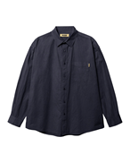Woodbird Jong Washed Shirt Navy