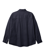 Woodbird Jong Washed Shirt Navy