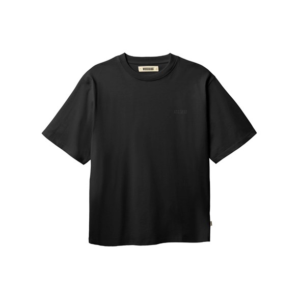 Woodbird Baine Base Tee Black