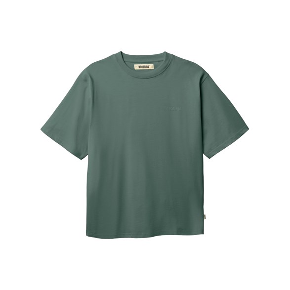 Woodbird Baine Base Tee Pine Green