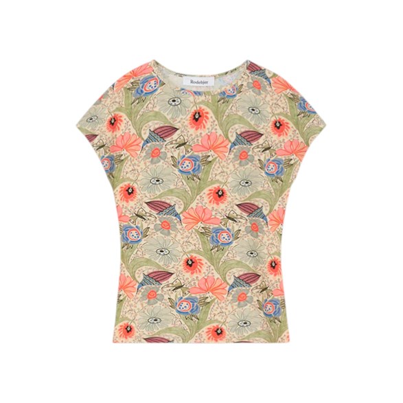 Rodebjer Otta Ducharne Top Coral Multi