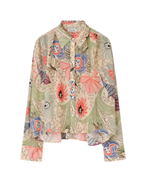 Rodebjer Taylor Ducharne Shirt Coral Multi