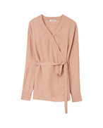 Rodebjer Palmer Wrap Blouse Antique Pink