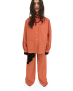Rodebjer Lauren Tencel Jacket Bleached Red