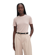 Filippa K Lyocell Cashmere Tee Dusty Pink