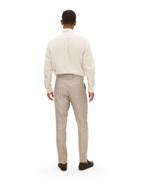 Oscar Jacobson Dandy Trousers Brindle Beige