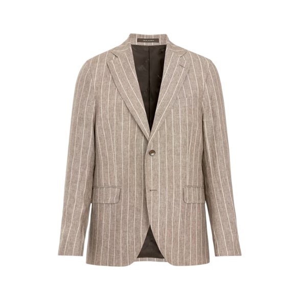 Oscar Jacobson Fogerty Blazer Brindle Beige
