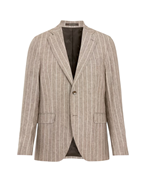 Oscar Jacobson Fogerty Blazer Brindle Beige