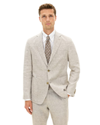 Oscar Jacobson Ferry Soft Patch Blazer Almond Beige