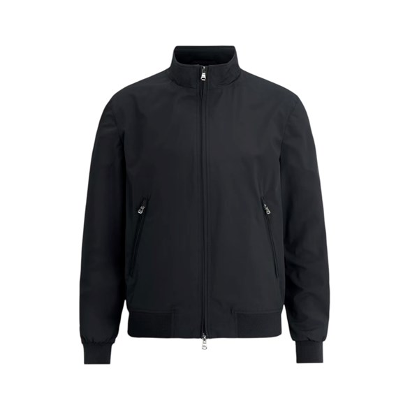 Oscar Jacobson Bomber Jacket Navy
