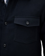 Oscar Jacobson Magnus Shirt Jacket Navy