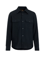 Oscar Jacobson Magnus Shirt Jacket Navy
