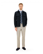 Oscar Jacobson Magnus Shirt Jacket Navy