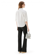 Busnel Mica Poplin Blouse White