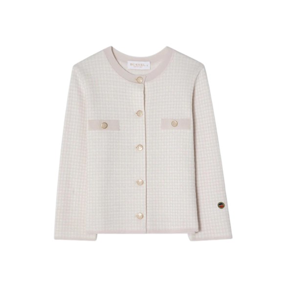 Busnel Elle Jacket Pepita Light Rose