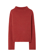 Filippa K Mika Yak Funnelneck Sweater Red Currant