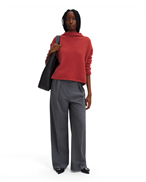 Filippa K Mika Yak Funnelneck Sweater Red Currant