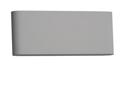 Westal Illusion Plan LED Vägg Alugrå