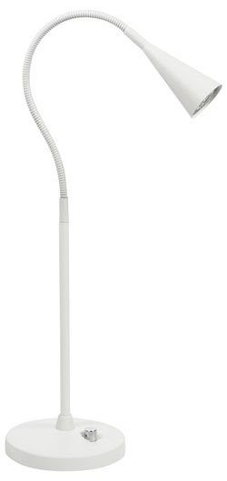 Belid B4391 Ledro bordslampa mattvit med dimmer