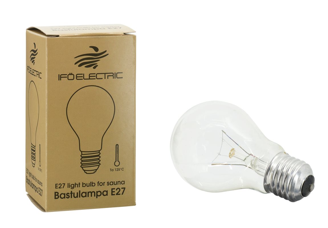 Ifö Electric Normallampa Glödlampa Bastu 40W E27 Utgått