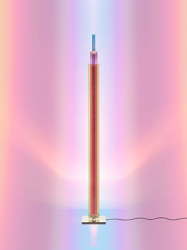 Foscarini Uptown Golvlampa Gul/Röd/Blå