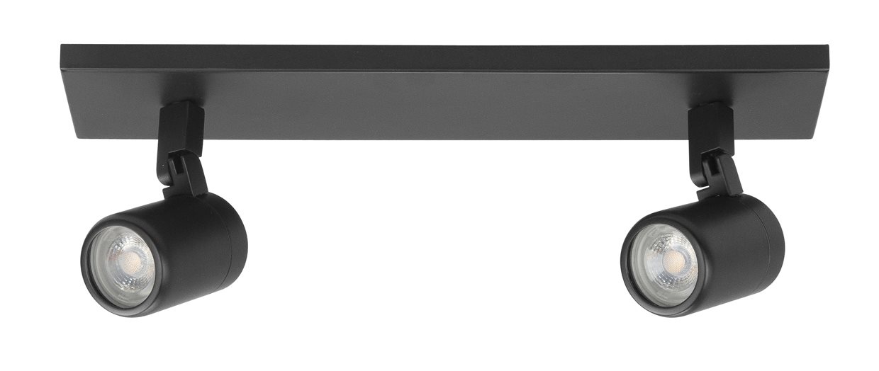 Ah Belysning V761 Fårö Väggspotlight 2:A Svart Ip44