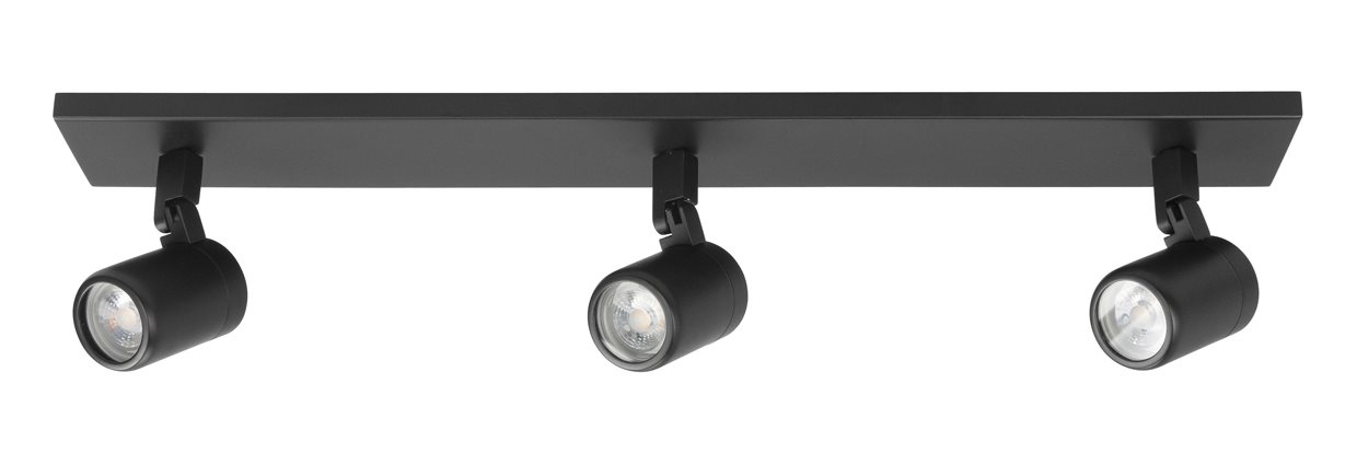 Ah Belysning V762 Fårö Väggspotlight 3:A Svart Ip44