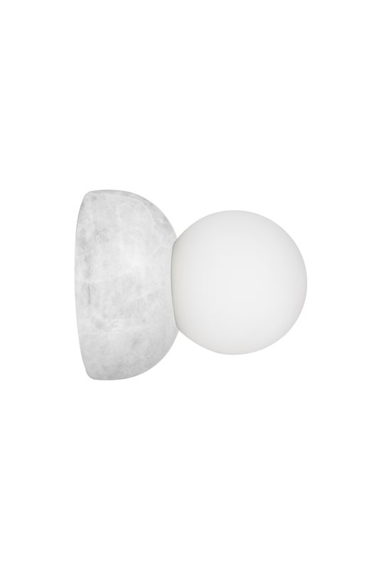 Globen Lighting Torrano 13 vägglampa-takplafond IP44, Vit