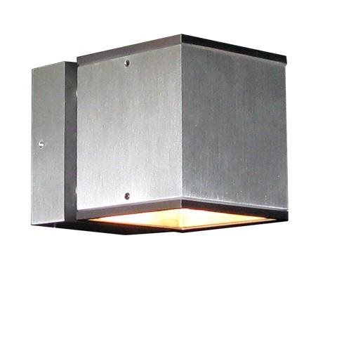 By Rydéns Face vägglampa utomhus IP44, Aluminium