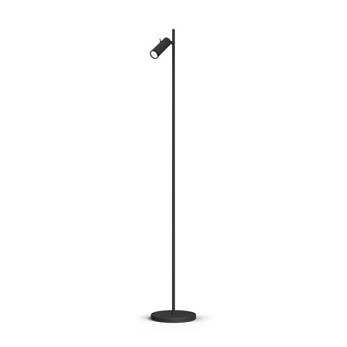 Herstal Pipeline golvlampa LED, mattsvart