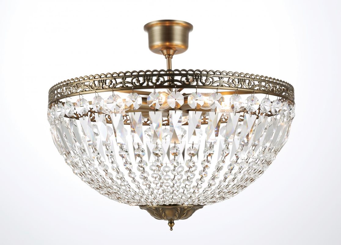 Norrsken Design Classic Kristallplafond Antik Stor