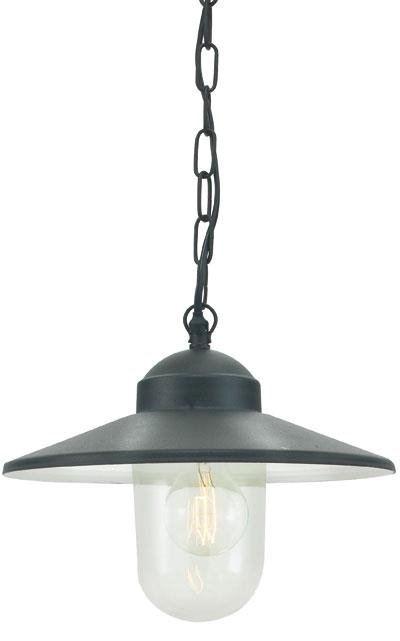 Norlys Karlstad 230A Taklampa Svart IP55