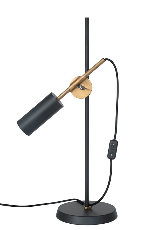 Konsthantverk Stav Bordslampa & Svart & mässing