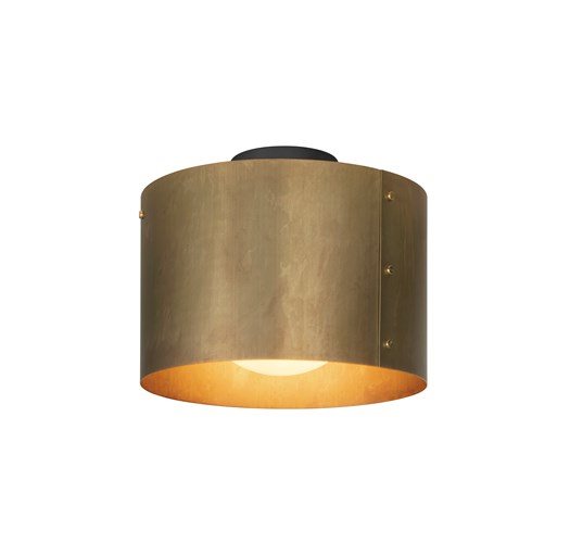 Konsthantverk Svep Plafond Ip44 Råmässing 28Cm