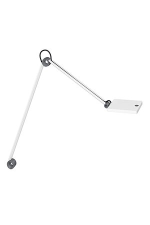 Waldmann Parami 2 Rektangulär Vit Inkl. Fot