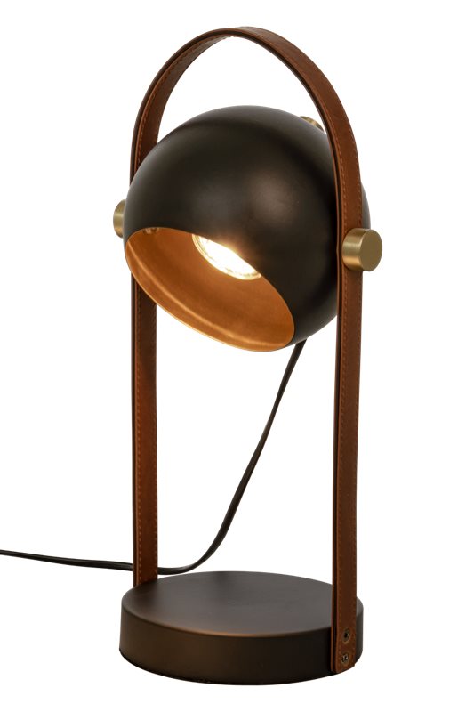 Aneta Lighting Bow Bordslampa Svart/Brun