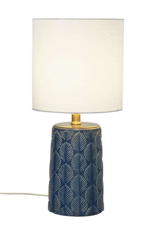 Aneta Lighting Bodil Bordslampa Blå-Naturvit