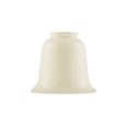 Karlskrona Lampfabrik Klockskärm/Jugendkupa 60 Benvit