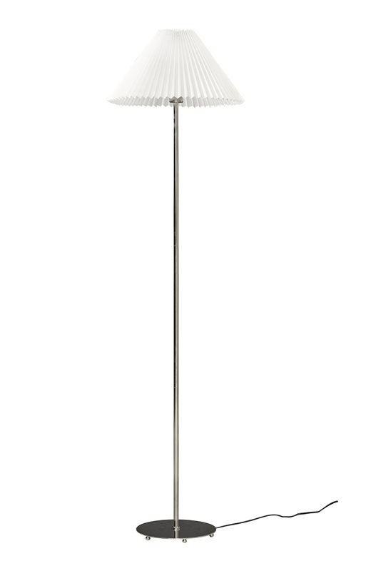 Aneta Lighting Ester Golvlampa Silver Exklusive Skärm