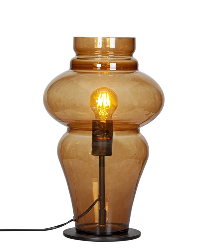 By Rydéns Dolores Bordslampa Konjaksfärgad H40cm