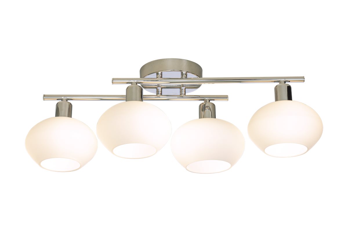 Aneta Lighting Elba Takplafond 4:A Krom Ip44