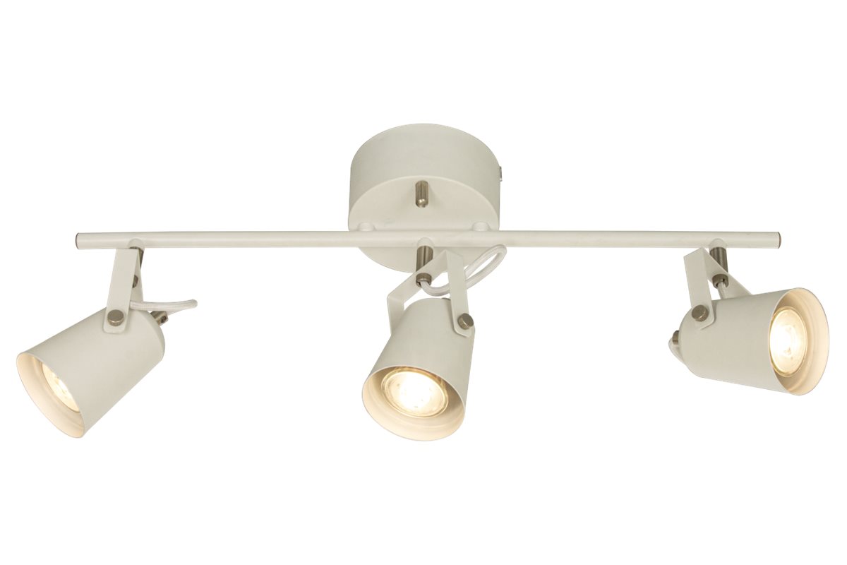 Aneta Lighting Metz Takspot 3:A Rak Vit