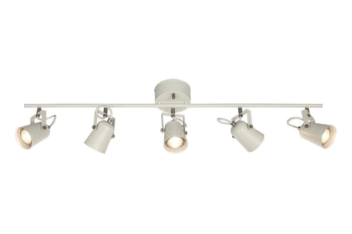 Aneta Lighting Metz Takspot 5:A Rak Vit
