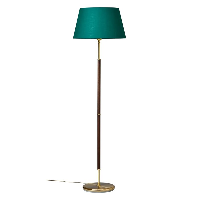 Ah Belysning G760 Tullgarn Golvlampa, mässing/valnöt (exkl. skärm)