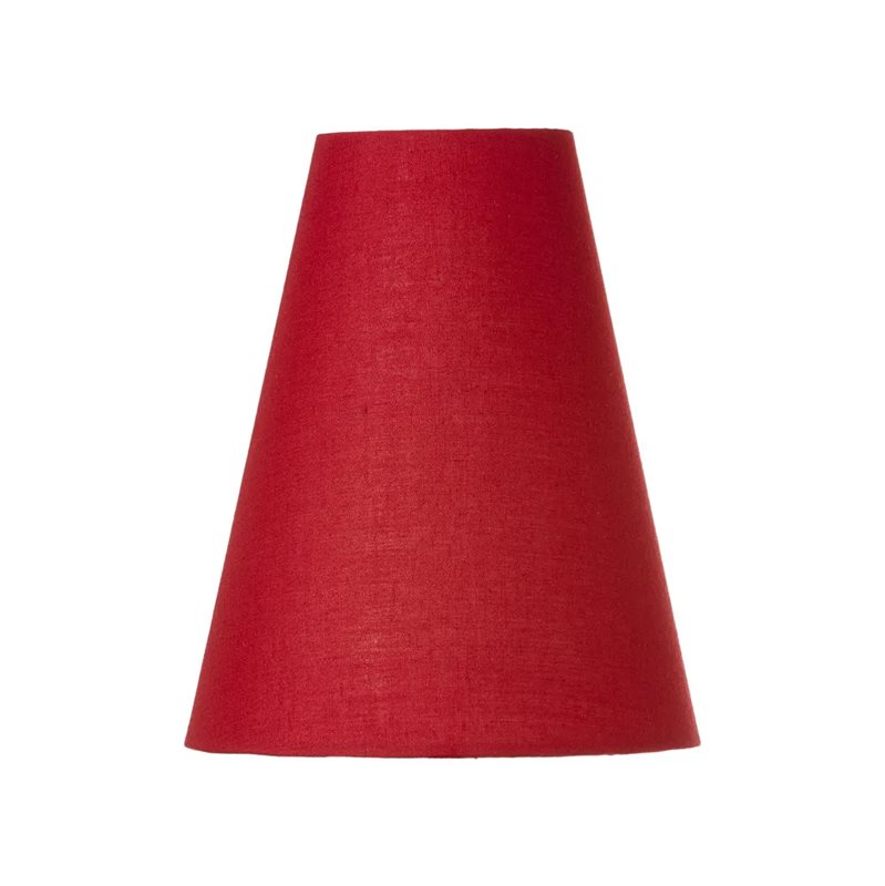 Ah Belysning Sk852 Tulpan Lampskärm Röd Klo E14