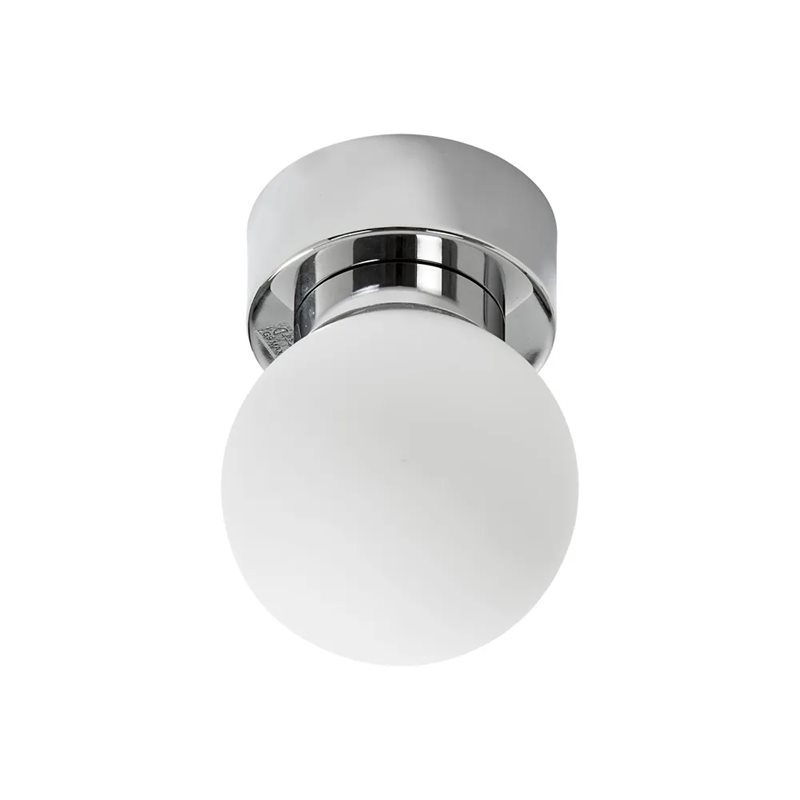 Ah Belysning T910 Sandhamn Taklampa-Vägglampa Krom-Opal Ip44