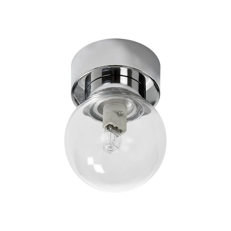 Ah Belysning T910 Sandhamn Taklampa-Vägglampa Krom-Klar Ip44