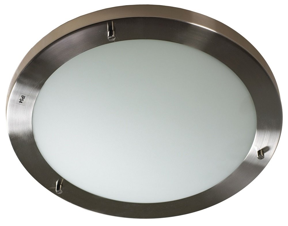 Ah Belysning VB811 Orust Badrumsplafond Nickel Ip54